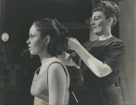 1963 Press Photo Caroline Maudling, Daughter of Chancellor Reginald Maudling - Historic Images