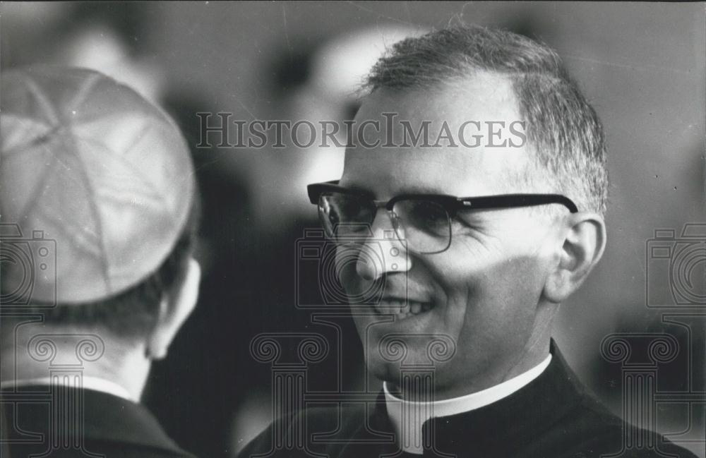 1976 Press Photo Father Romeo Panciroli, of the Combonian Order - Historic Images