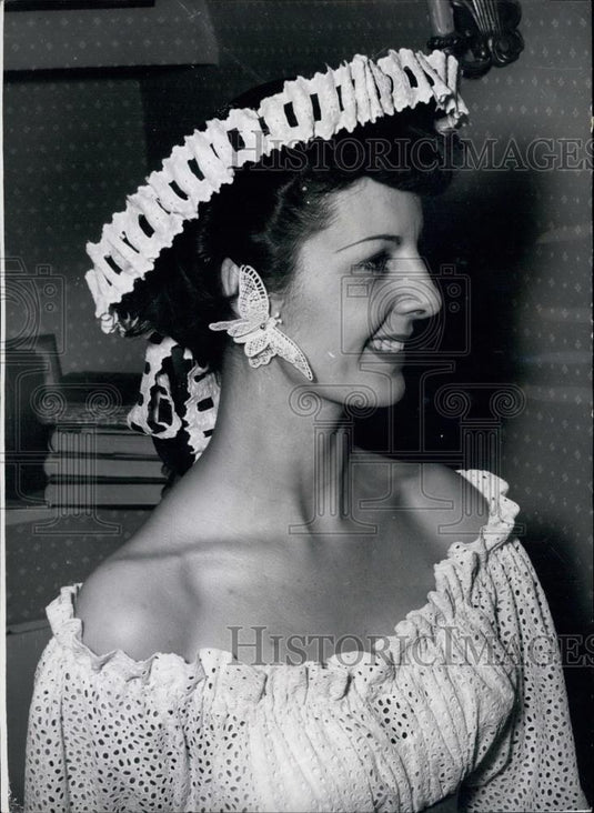 Press Photo Dancer,Miss Margaret Maxwell - Historic Images
