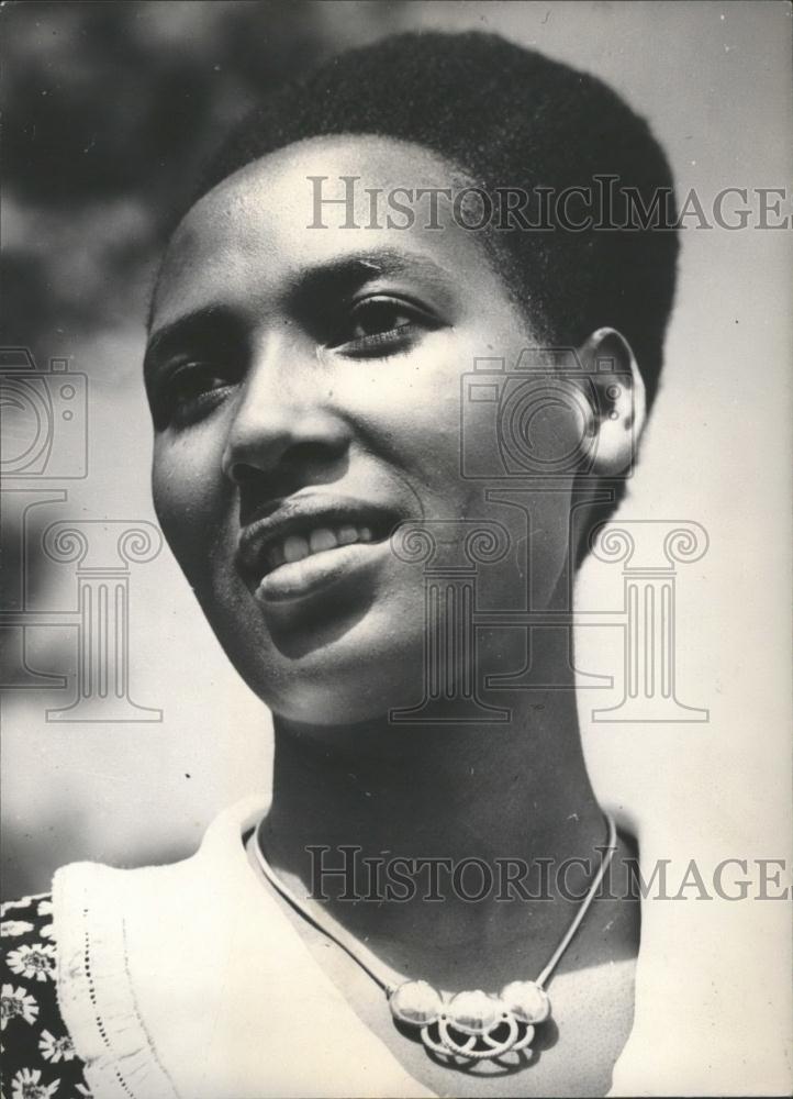 1959 Press Photo Wife of the Mabi of Urundi - Historic Images