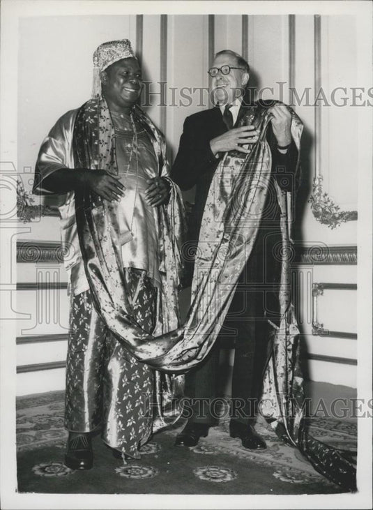1959 Press Photo Commonwealth Finance Ministers F.S. Okotieeboh Heathcoat Amory - Historic Images