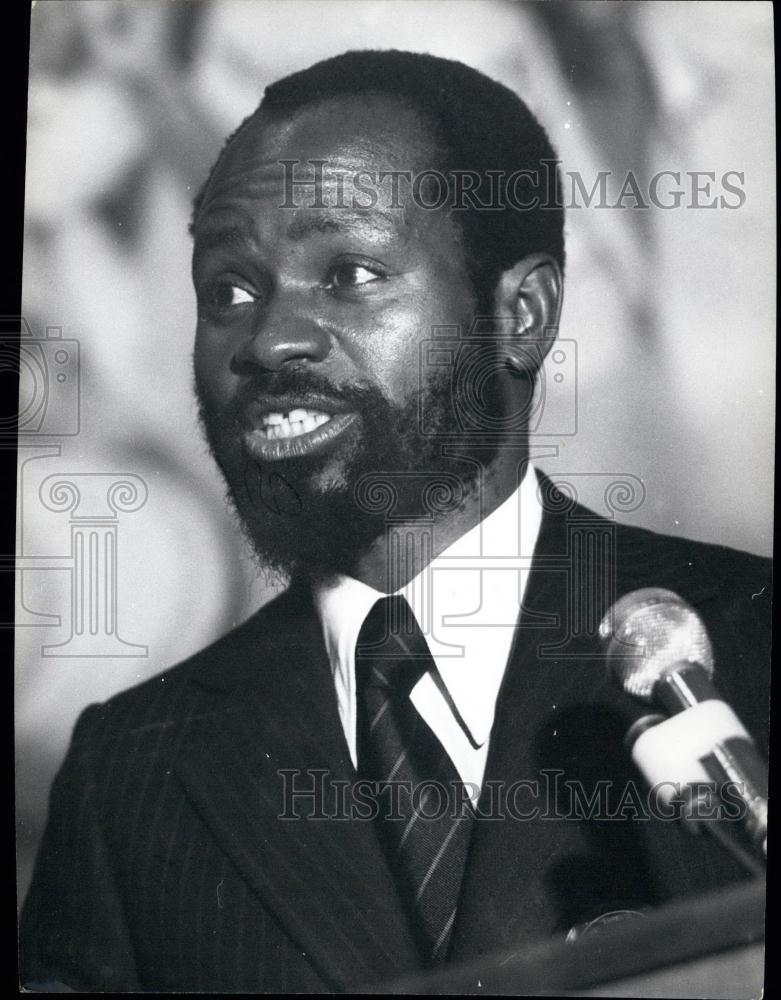 Press Photo D. Samora Machel, President of Mozambique - Historic Images