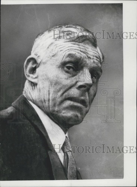 1959 Press Photo Dr. Maurice Millard Leicester Euthanasia Society Mercy Killing - Historic Images