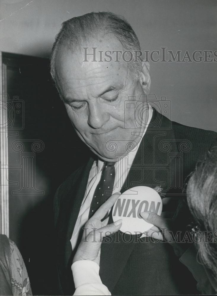 Press Photo former US Ambassador John D. Lodge - Historic Images