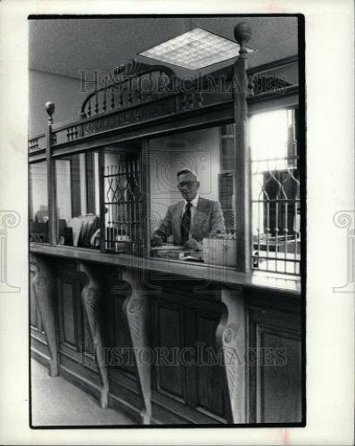 1981 Press Photo Louis Crandall, county treasurer - Historic Images