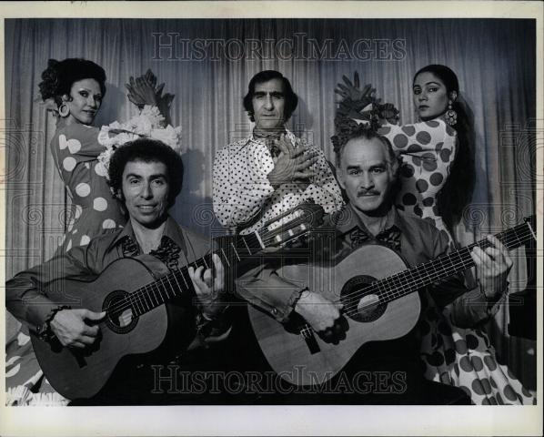 1979 Press Photo Lee Miller Los Flamencos - Historic Images