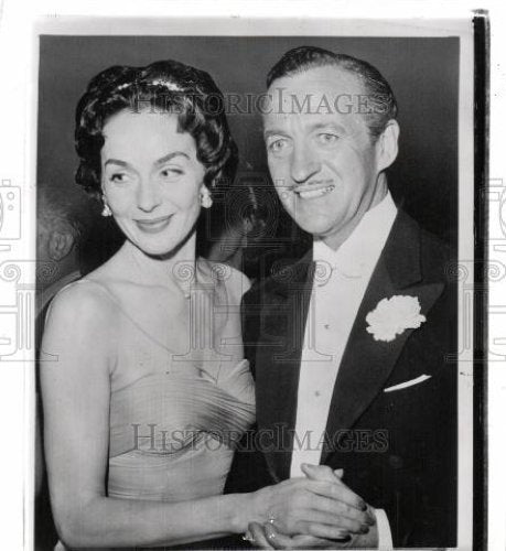 1959 Press Photo David Niven Actor - Historic Images