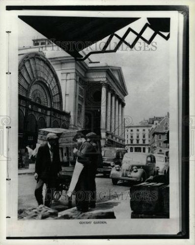 1981 Press Photo Covent Garden London - Historic Images