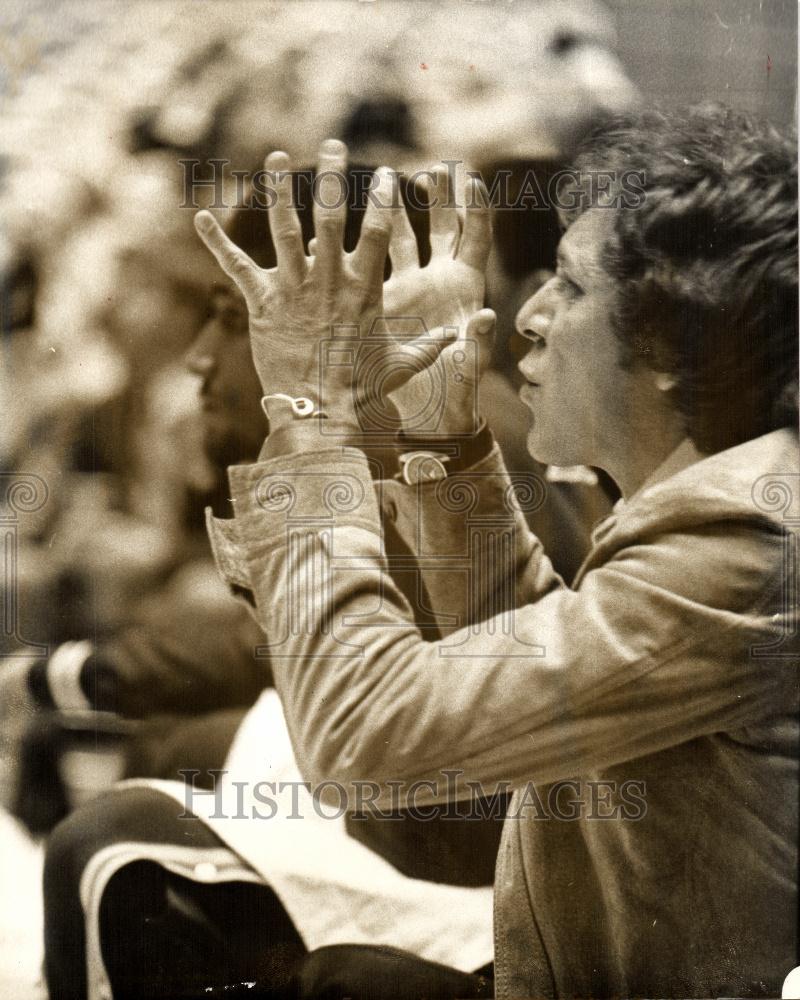 1976 Press Photo Herb Brown basketball coach - Historic Images