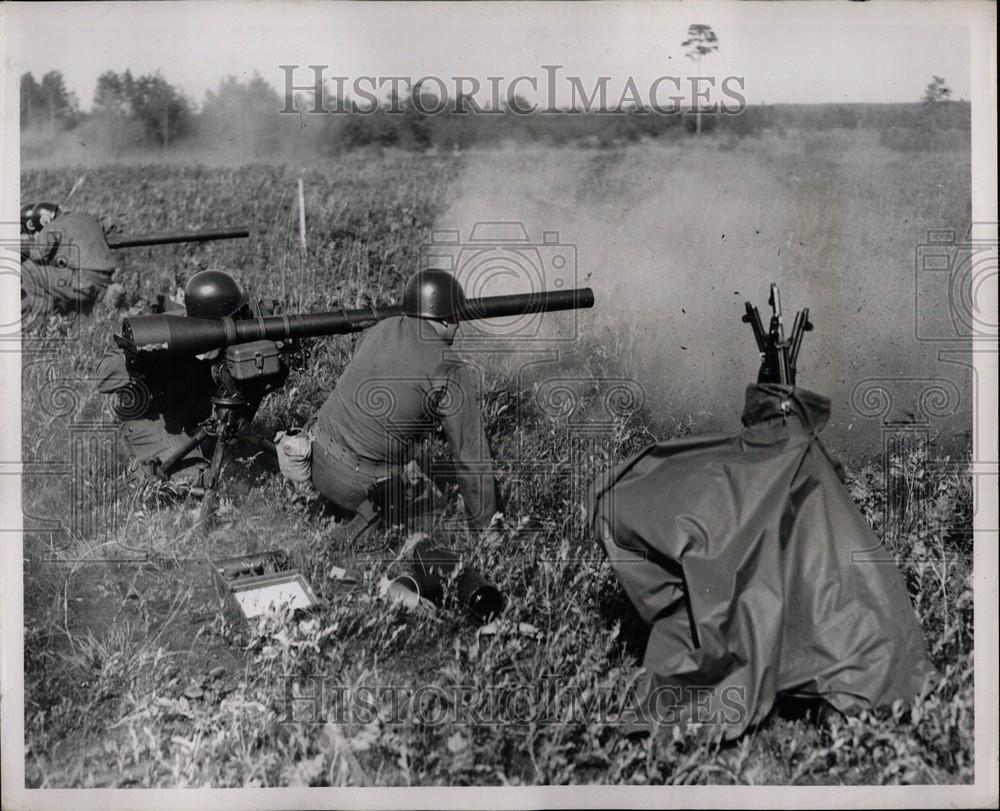 1950 Press Photo Michigan National Guard - Historic Images