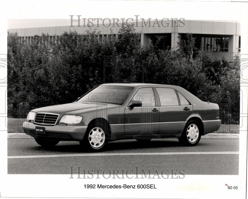 1992 Press Photo Mercedes-Benz - Historic Images
