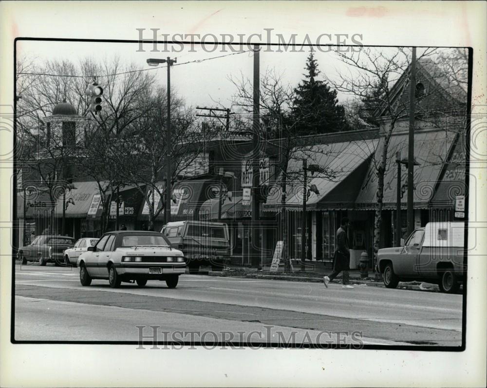 1987 Press Photo Farmer Jack supermarket Livernois - Historic Images