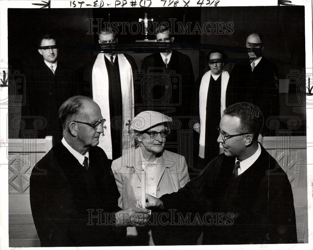 1955 Press Photo St. Mark&#39;s Methodist Church - Historic Images