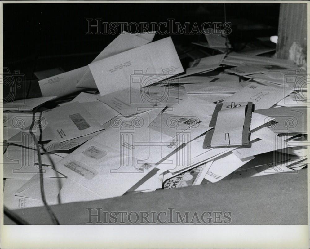 1978 Press Photo MAIL - Historic Images