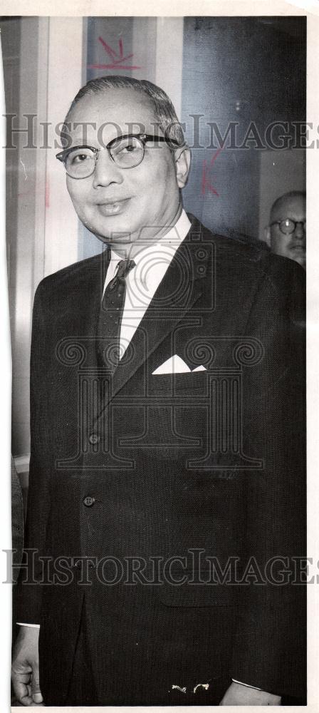 1966 Press Photo U Thant - Historic Images