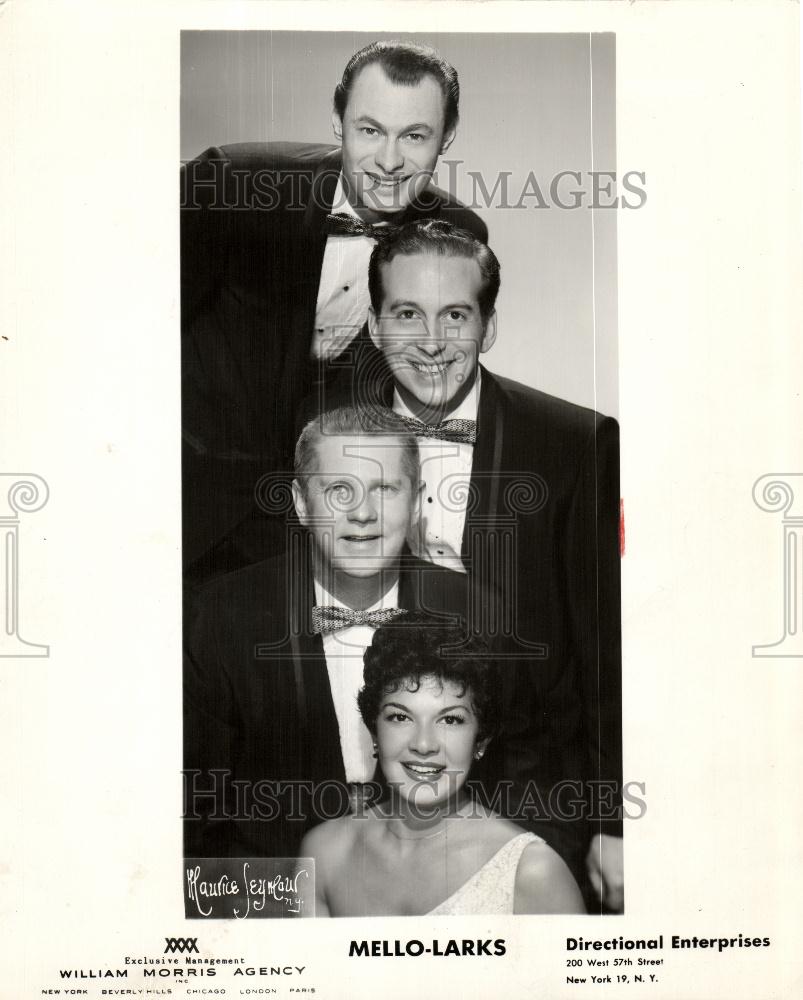 1959 Press Photo Mello-Larks - Historic Images