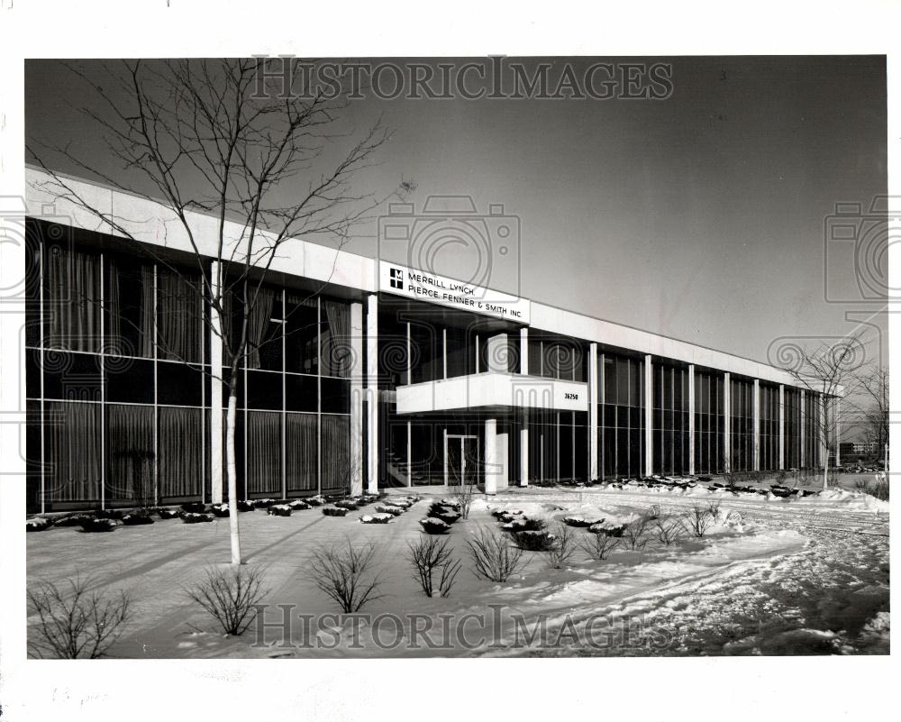 1970 Press Photo Merrill Lynch Pierce Fenner Smith - Historic Images