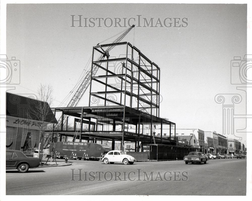 1967 Press Photo Merrillwood Woodward Steel Skeleton - Historic Images