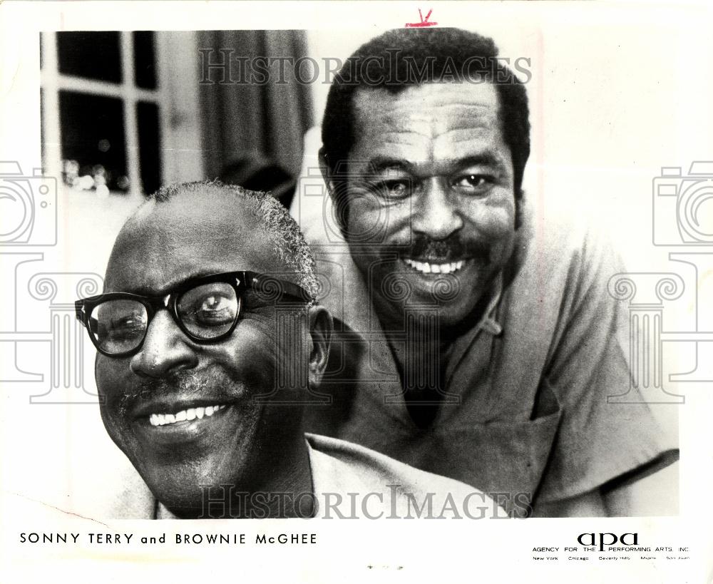 1992 Press Photo Sonny Terry Musician - Historic Images