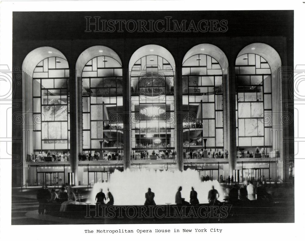 1983 Press Photo Metropolitan Opera - Historic Images