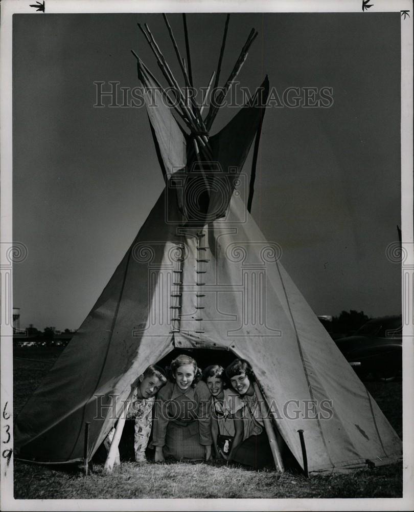 1950 Press Photo Michigan State Fair Detroit - Historic Images