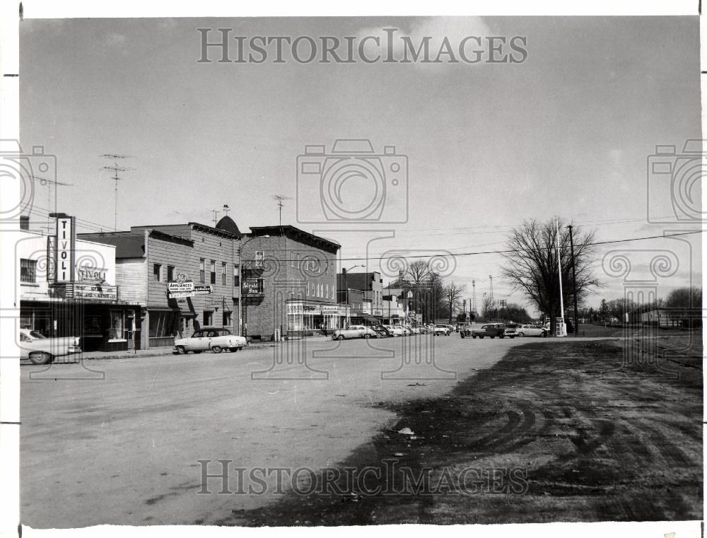 Press Photo Menominee, Michigan - Historic Images