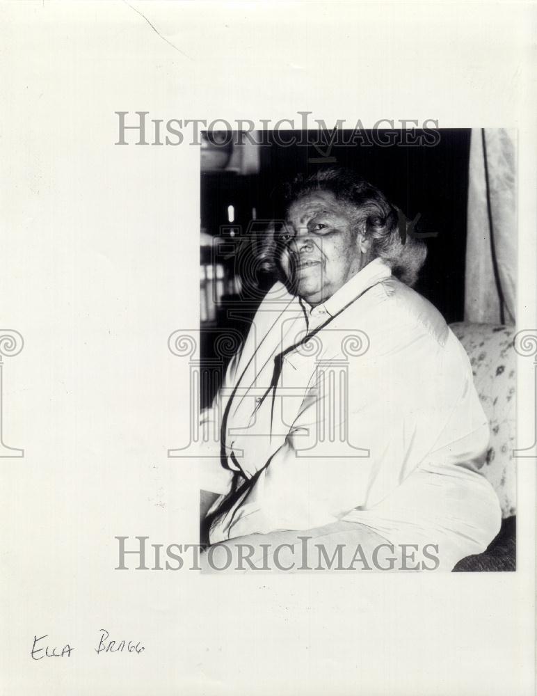 1992 Press Photo Ella Bragg - Historic Images