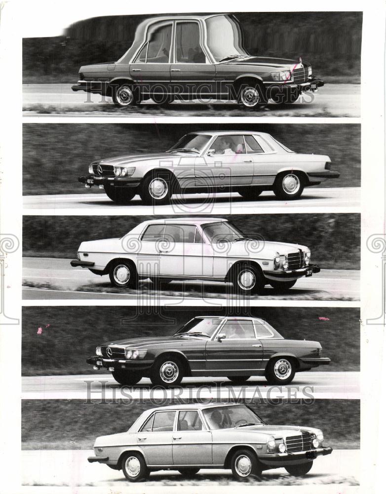 1975 Press Photo Mercedes Benz 1976 - Historic Images