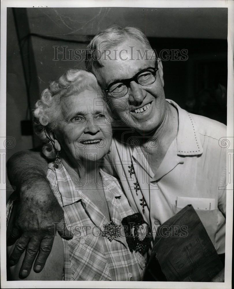 1958 Press Photo Michigan State Fair Oldtimers Day - Historic Images