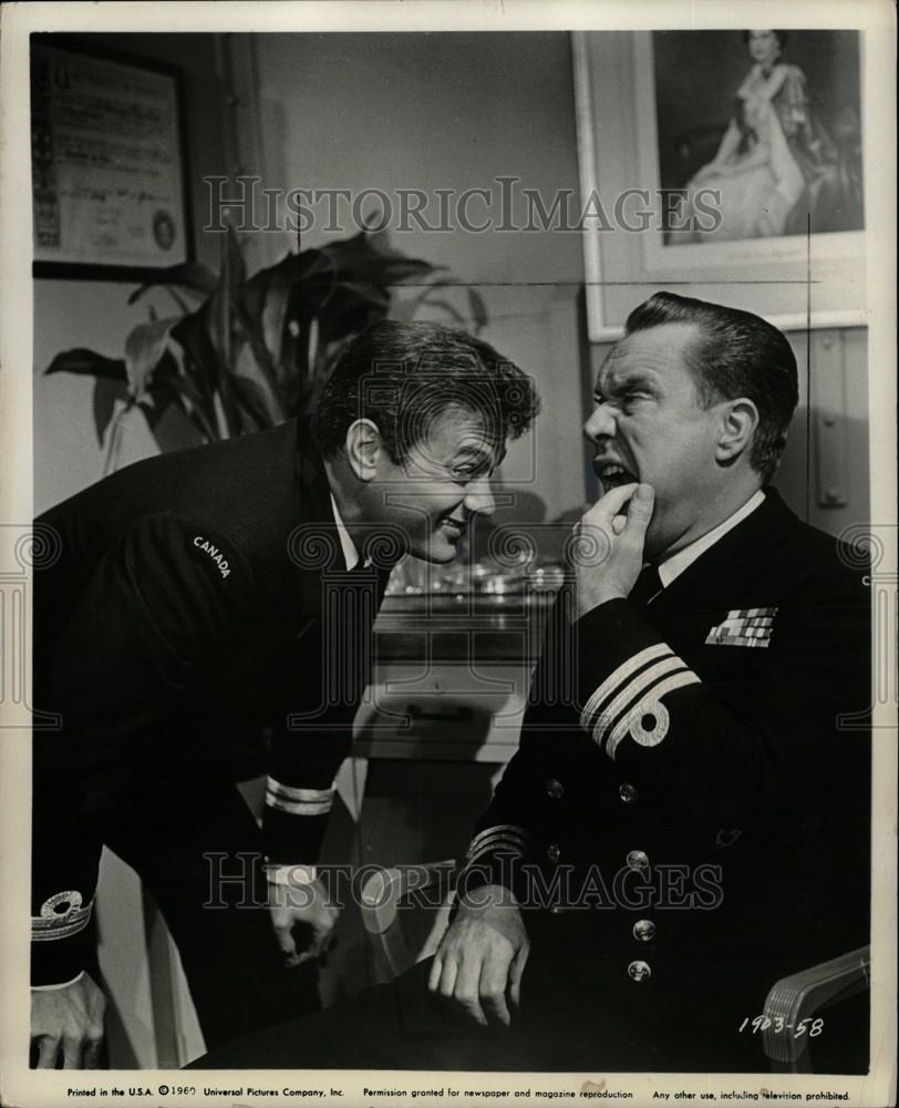 1961 Press Photo Tony Curtis O&#39;Brien Great Impostor - Historic Images