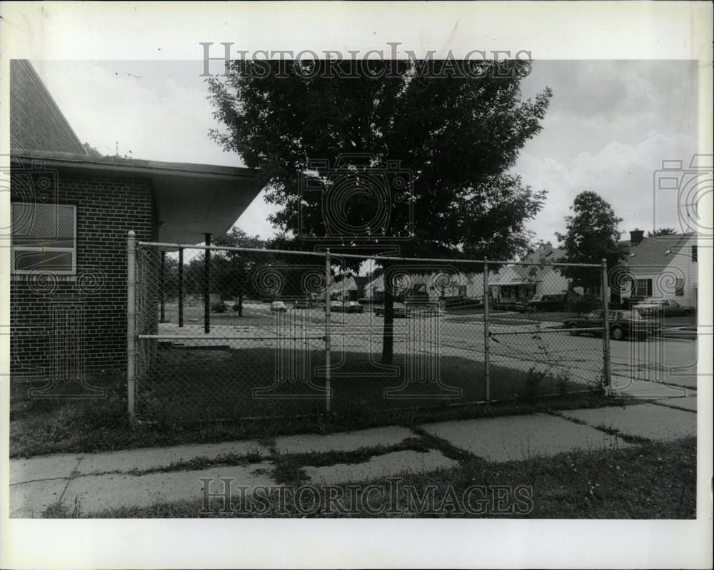 Malcolm X Elementary School renovated 1972 Vintage Press Photo Print