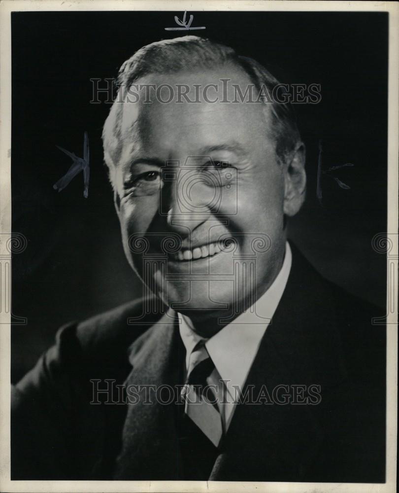 1949 Press Photo Harlow Herbert Curtice General Motors - Historic Images