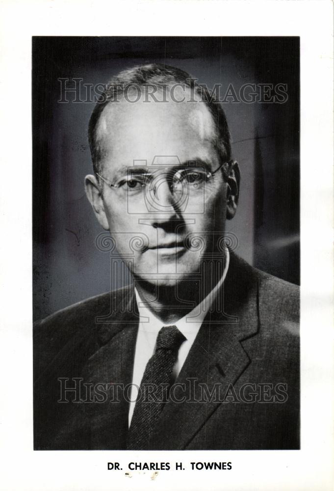 1973 Press Photo Charles H. Townes GM Director - Historic Images