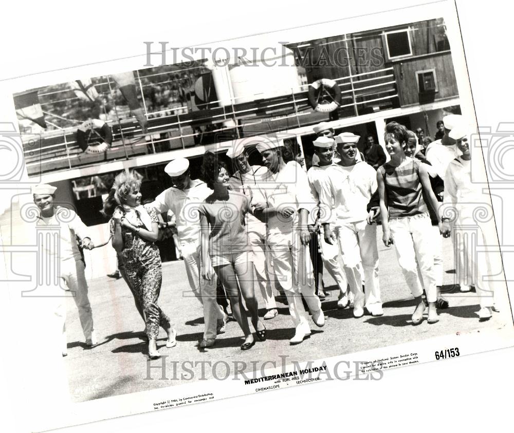 1965 Press Photo Mediterranean Holiday Cinerama - Historic Images