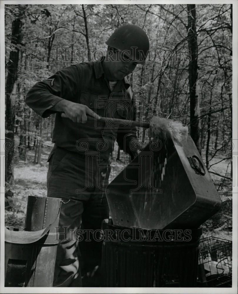 1967 Press Photo Michigan National Guard - Historic Images