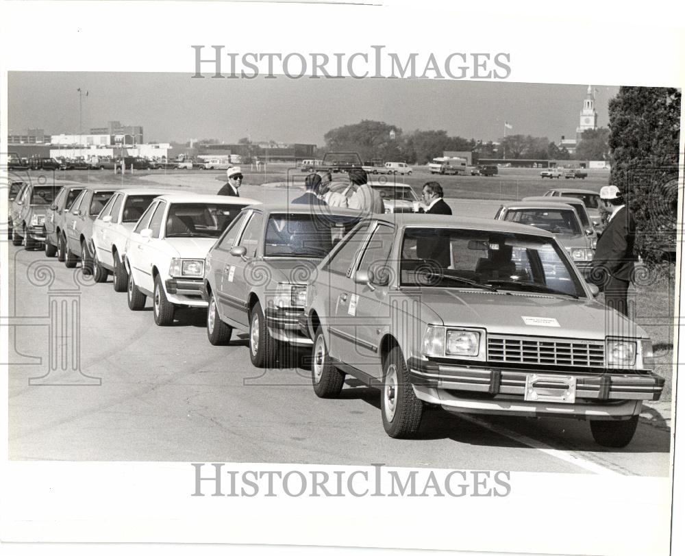 1980 Press Photo Mercury Automobile Ford Motor Company - Historic Images