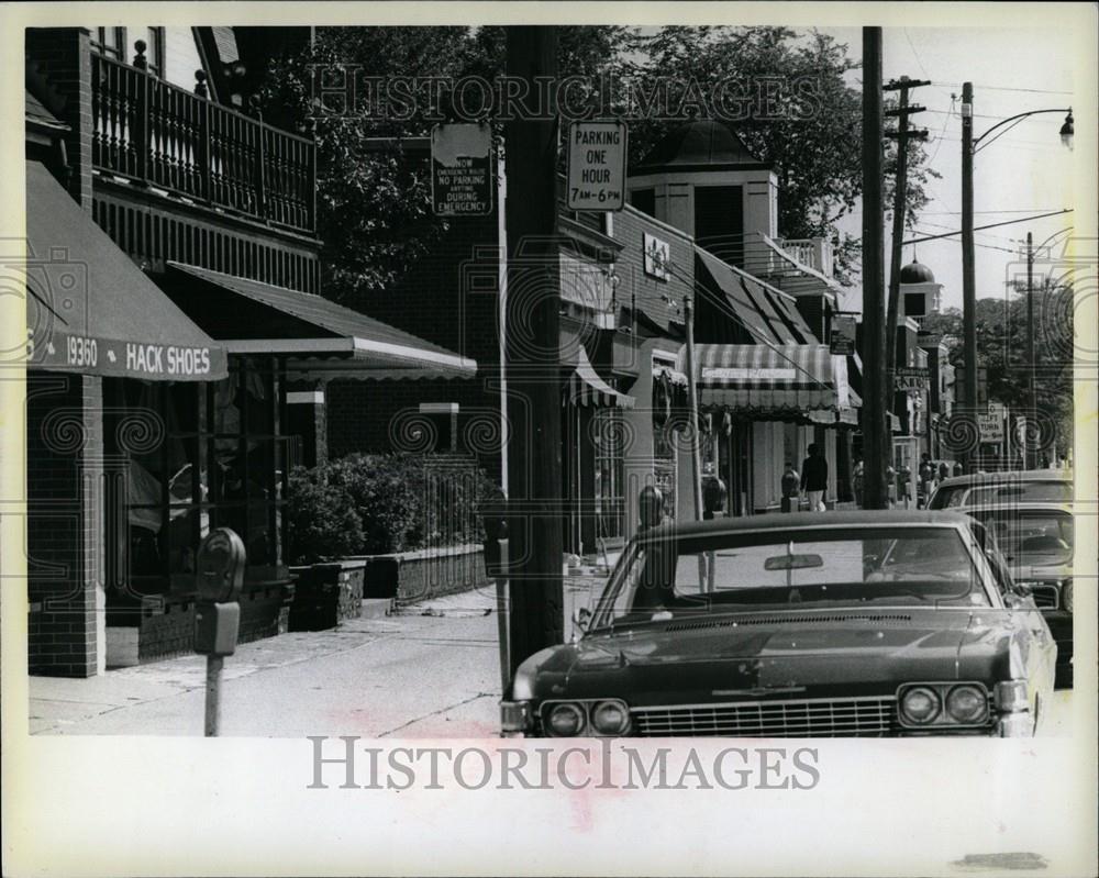 1979 Press Photo Avenue of Fashio Street Strip - Historic Images