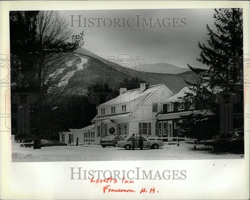 1981 Press Photo Lovett Inn in Franconia guests - Historic Images