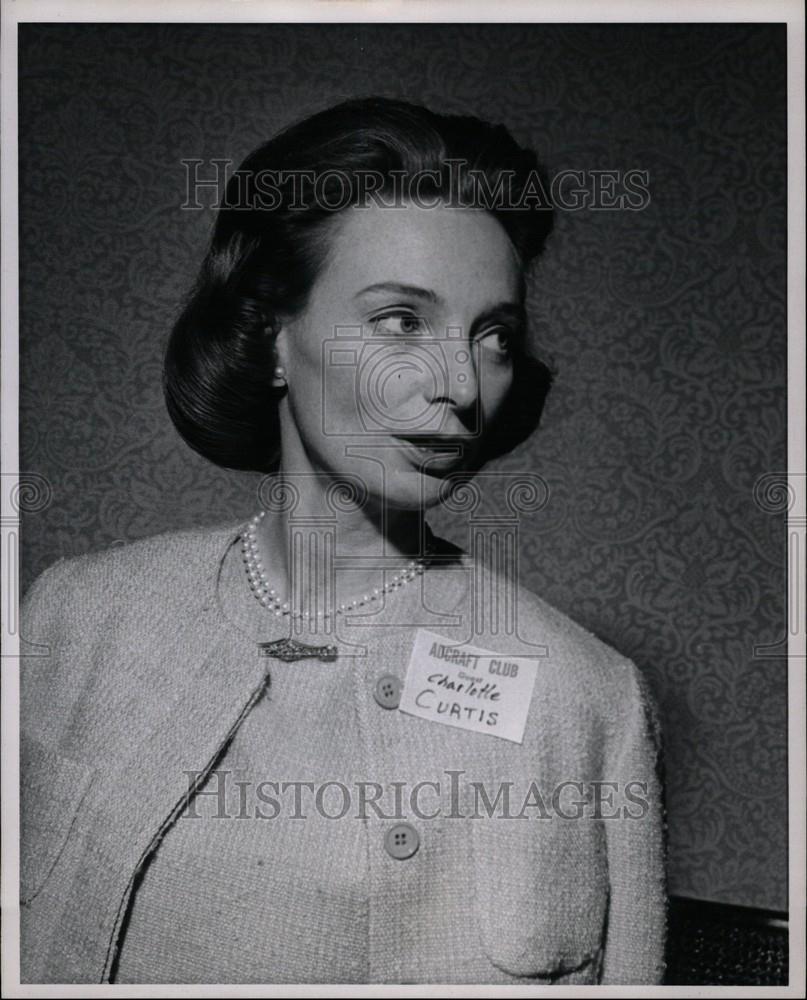 1967 Press Photo Charlotte Curtis N.Y. Times - Historic Images