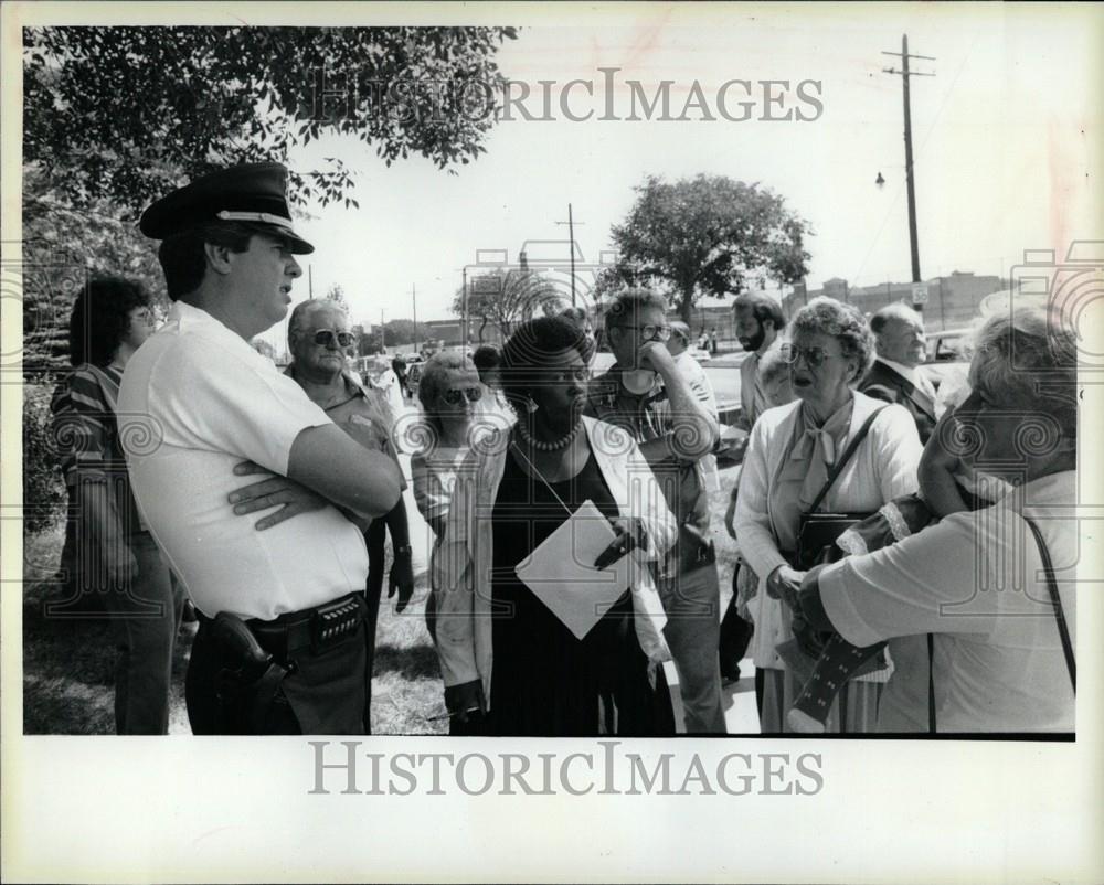 1985 Press Photo Michigan Avenue Community Association - Historic Images