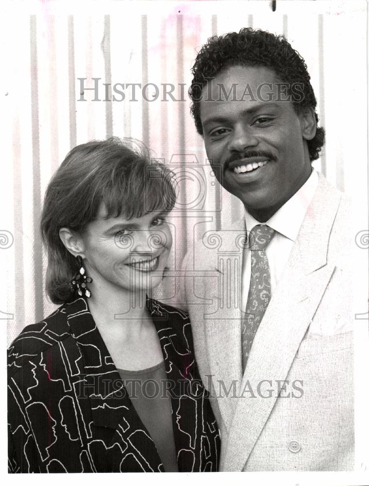 1988 Press Photo bonnie brown actress american - Historic Images