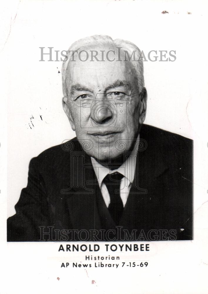 1969 Press Photo Arnold Toynbee Historian Great Britain - Historic Images