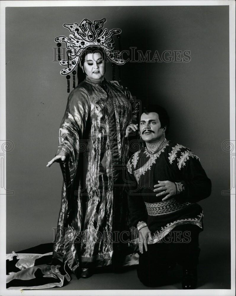 1994 Press Photo Ealynn Voss Vladimir Popov Turandot - Historic Images