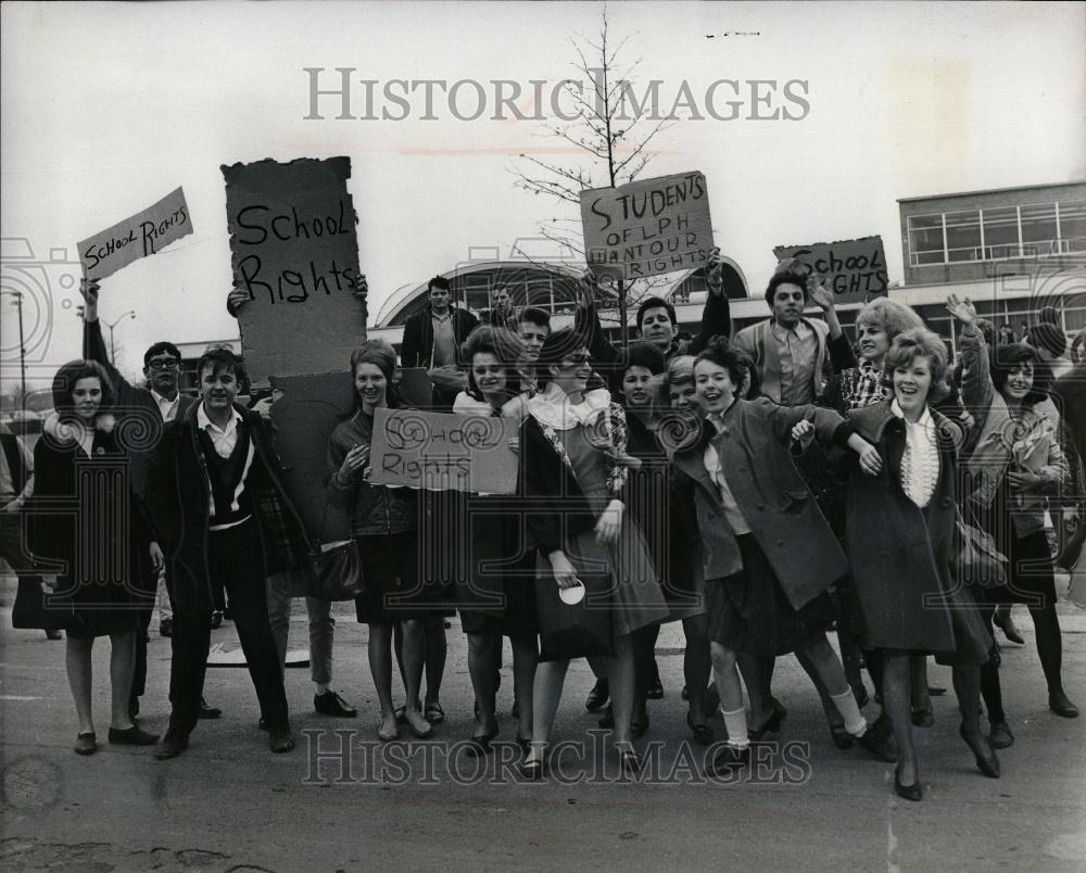 1965 Press Photo Lincoln Park School - Historic Images