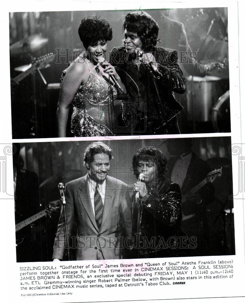 1998 Press Photo Aretha Franklin Actor - Historic Images