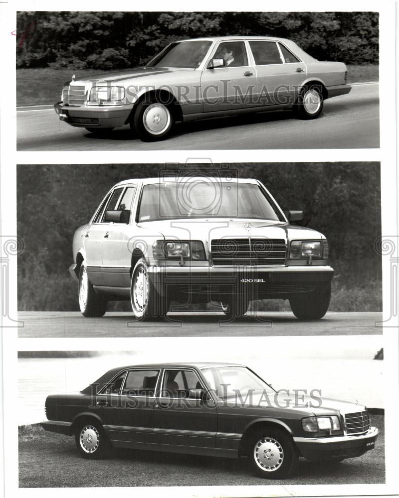 1988 Press Photo Mercedes-benz  S-class - Historic Images