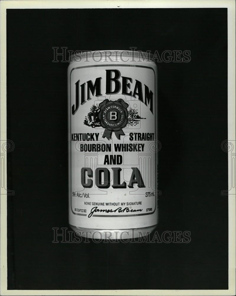 1985 Press Photo Jim Beam - Historic Images