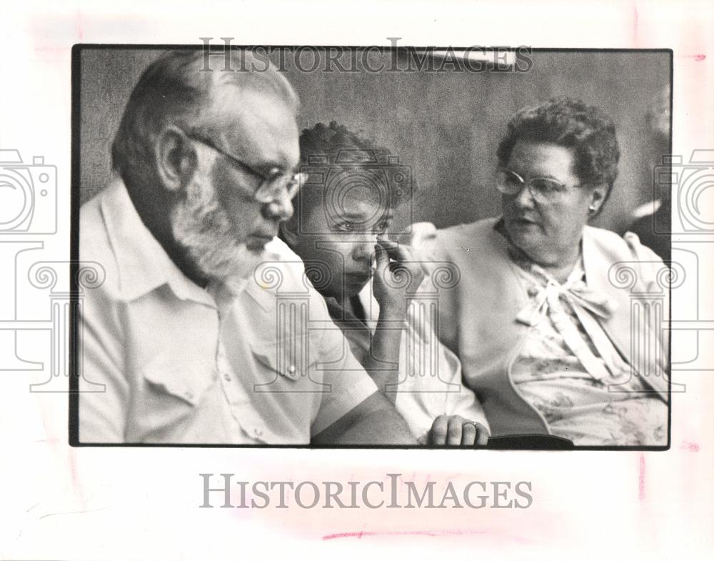 1988 Press Photo Doris Nixon Carl Ruth McLemore Oakland - Historic Images