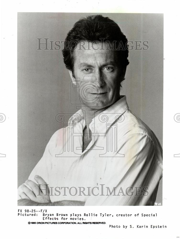 1990 Press Photo Bryan Brown Actor - Historic Images