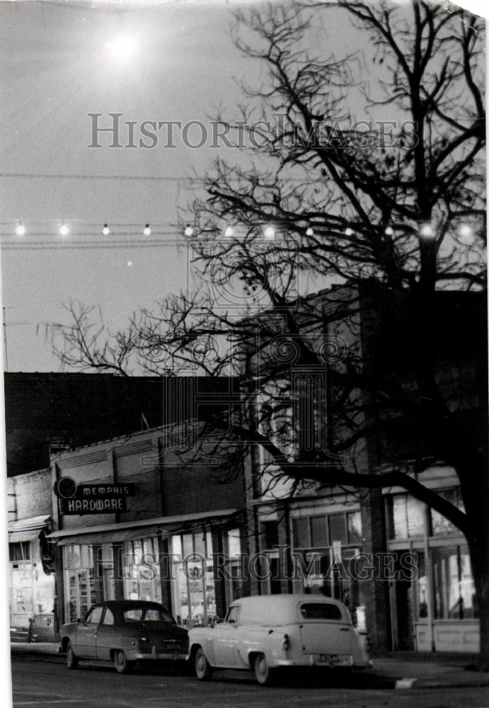 Press Photo Memphis Michigan tool shop - Historic Images